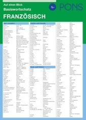 PONS Basiswortschatz auf einen Blick Franz&ouml;sisch