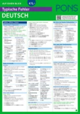 PONS Typische Fehler auf einen Blick Deutsch