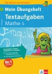 Mein &Uuml;bungsheft Textaufgaben Mathe 4 - Heinz Bergmann, Diana Hofheinz