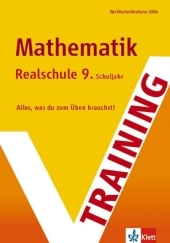 Training Mathematik Realschule 9. Schuljahr