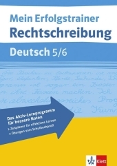 Mein Erfolgstrainer Rechtschreibung Deutsch 5/6