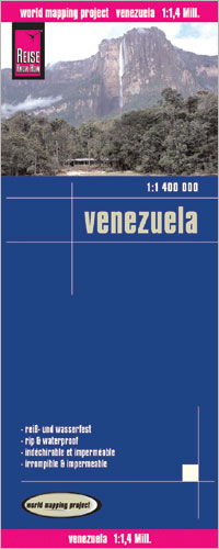 Reise Know-How Landkarte Venezuela (1:1.400.000)
