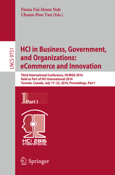 HCI in Business, Government, and Organizations: eCommerce and Innovation - 