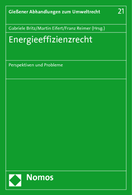 Energieeffizienzrecht - 