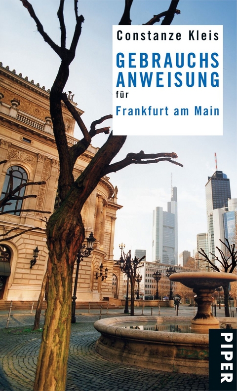 Gebrauchsanweisung für Frankfurt am Main - Constanze Kleis