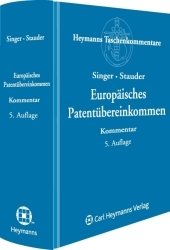 Europ&auml;isches Patent&uuml;bereinkommen - 