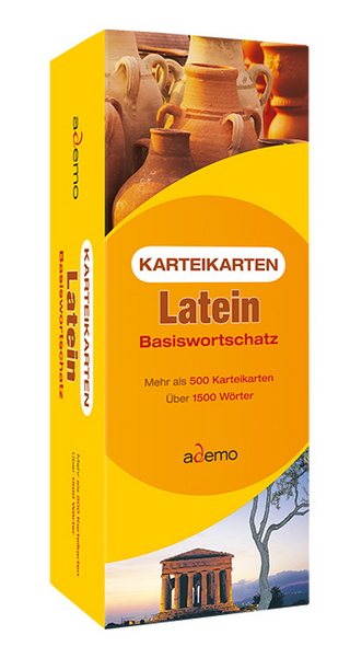 Karteikarten Basiswortschatz Latein