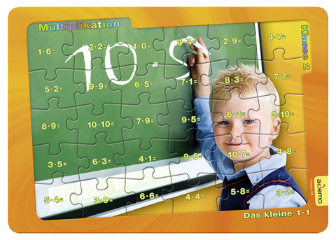 Rechenpuzzle Grundrechenarten, Klasse 2