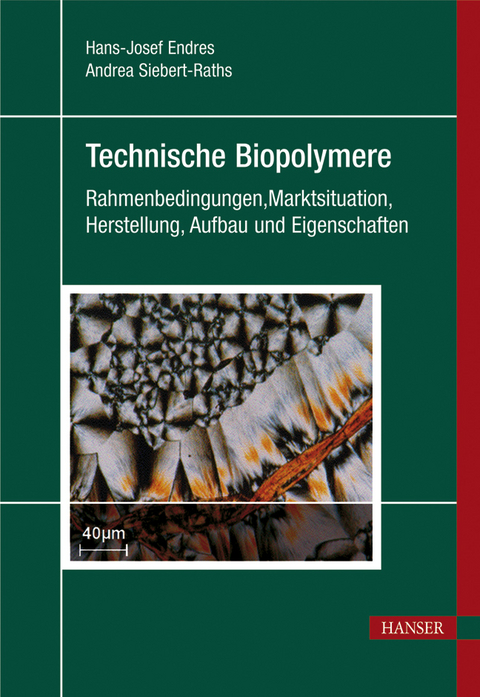 Technische Biopolymere - Hans-Josef Endres, Andrea Siebert-Raths