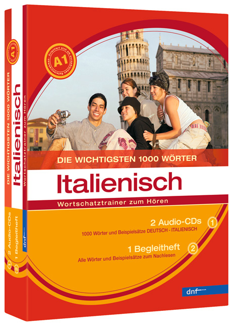 Wortschatztrainer - Die wichtigsten 1000 Wörter, Italienisch