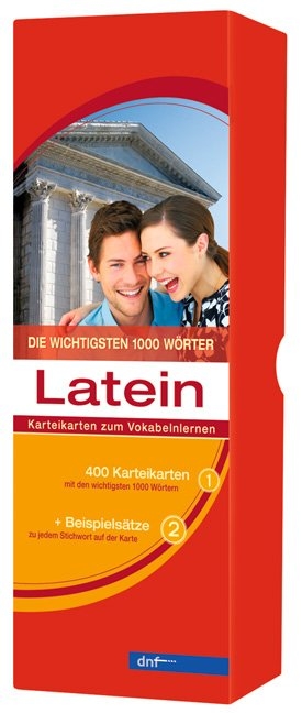 Karteikarten Die wichtigsten 1000 Wörter Latein (A1)