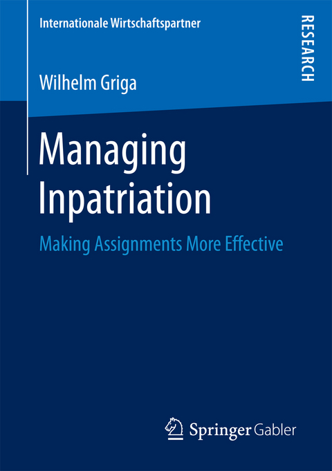 Managing Inpatriation -  Wilhelm Griga