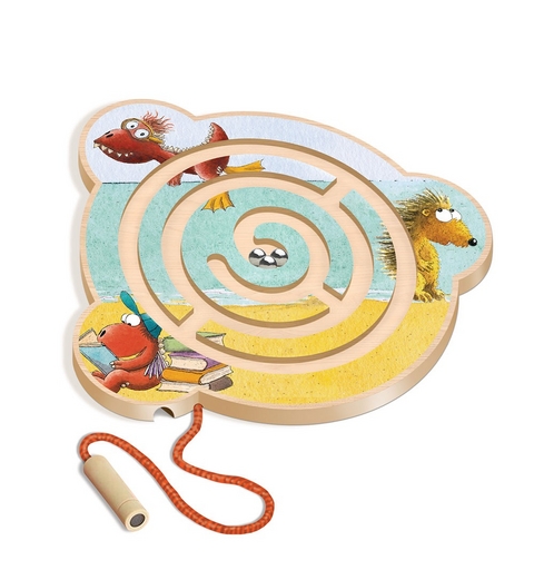 Der kleine Drache Kokosnuss - Magnet-Kugellabyrinth - 