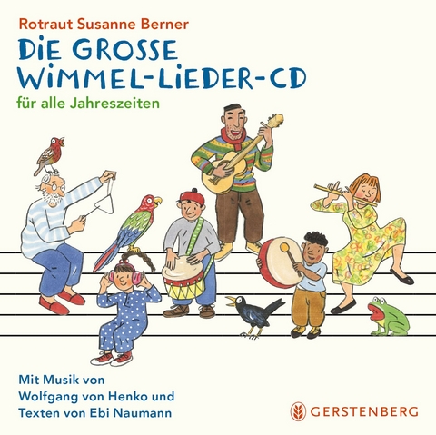Die große Wimmel-Lieder-CD, Audio-CD - Rotraut Susanne Berner