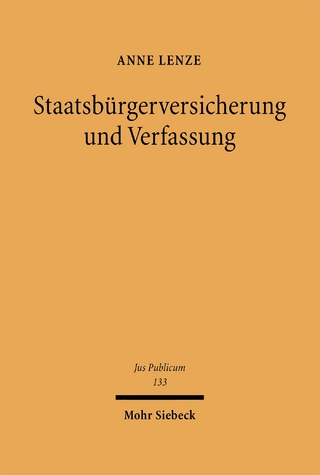Staatsbürgerversicherung und Verfassung