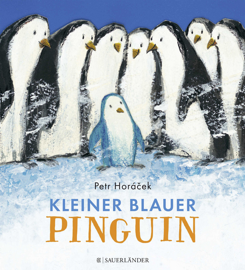 Kleiner blauer Pinguin - Petr Horacek