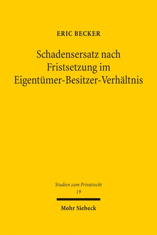Schadensersatz nach Fristsetzung im Eigentümer-Besitzer-Verhältnis