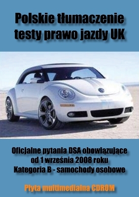 Test prawo jazdy UK CDROM -  DVSA