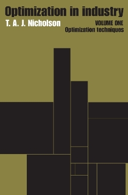 Optimization in Industry - T.A.J. Nicholson