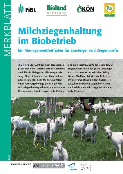 Milchziegenhaltung im Biobetrieb