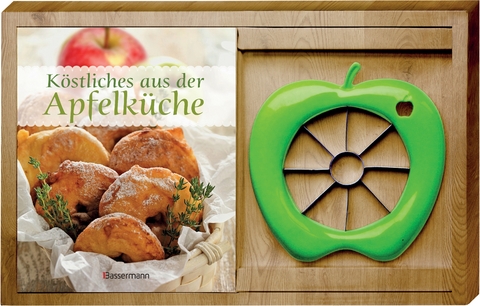 K&ouml;stliches aus der Apfelk&uuml;che + Apfelteiler.Set