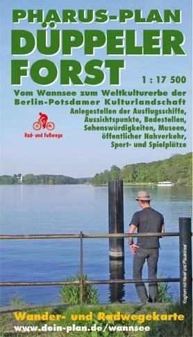 Pharus-Plan Düppeler Forst Maßstab 1 : 17 500