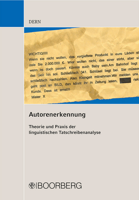 Autorenerkennung - Christa Dern