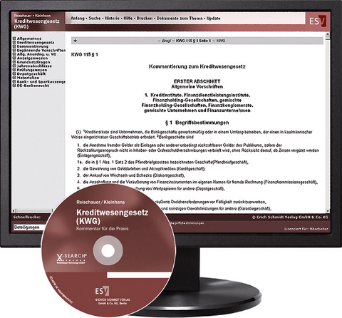 Kreditwesengesetz (KWG) - bei Kombibezug Print und CD-ROM - 