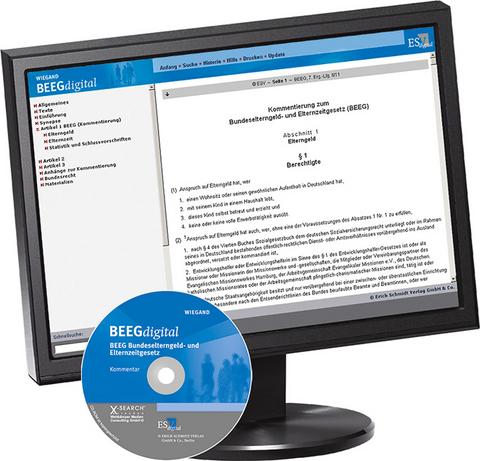 BEEG Bundeselterngeld- und Elternzeitgesetz - Einzelbezug - Eberhard Jung, Bernd Wiegand