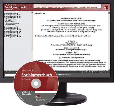 Sozialgesetzbuch (SGB) IV: Gemeinsame Vorschriften f&uuml;r die Sozialversicherung - bei Kombibezug Print und CD-ROM - Gero-Falk Borrmann, Frank Fattler, Armin Knospe, Wolfgang Rombach, Gerhard Sehnert, Robert Steinbach, Peter Udsching