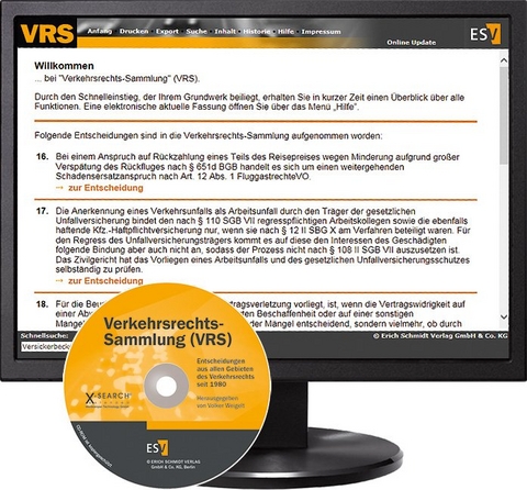 Verkehrsrechts-Sammlung (VRS) - Abonnement - 