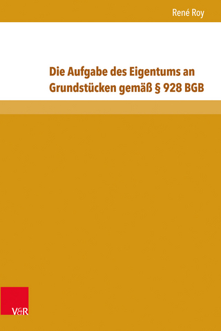 Die Aufgabe des Eigentums an Grundstücken gemäß § 928 BGB