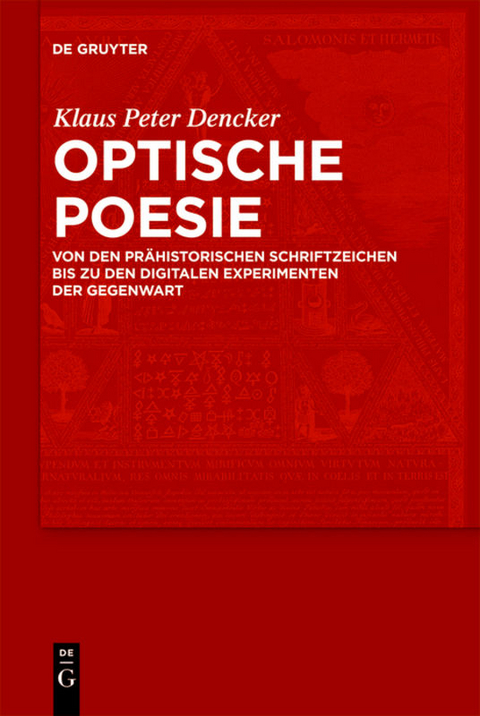 Optische Poesie - Klaus Peter Dencker