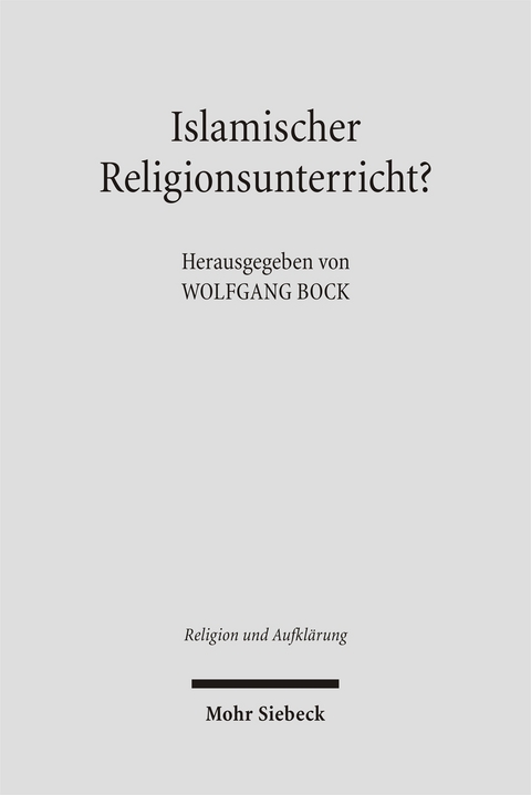 Islamischer Religionsunterricht? - 