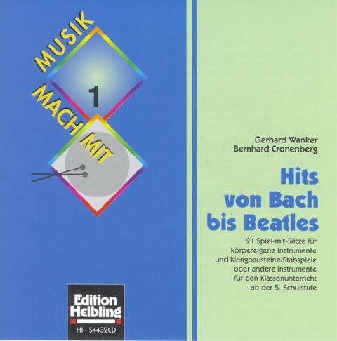 Hits von Bach bis Beatles. Audio-CD - Gerhard Wanker, Bernhard Cronenberg