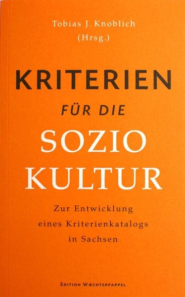 Kriterien f&uuml;r die Soziokultur - 