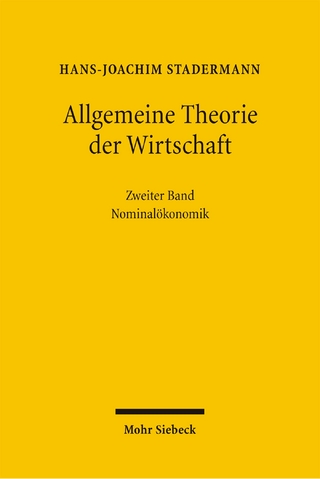 Allgemeine Theorie der Wirtschaft