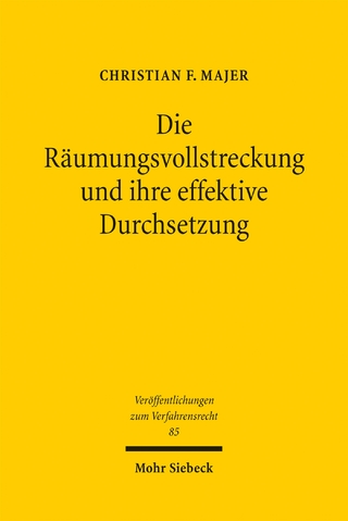 Die Räumungsvollstreckung und ihre effektive Durchsetzung
