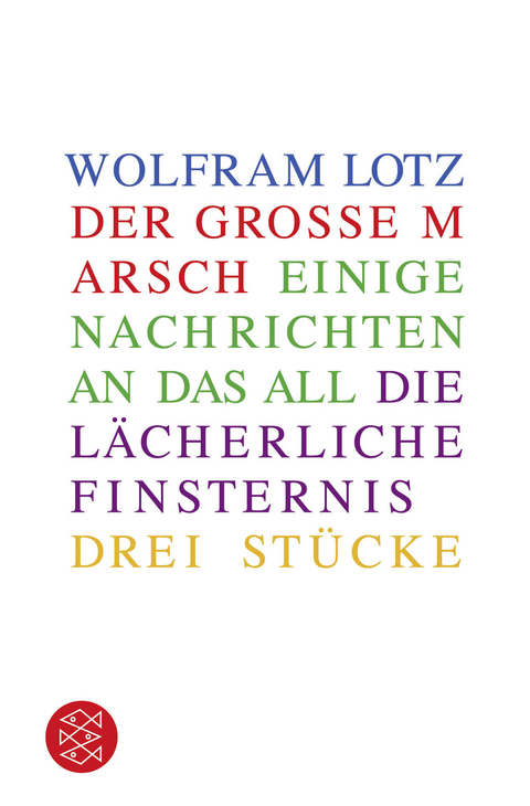 Drei St&uuml;cke - Wolfram Lotz