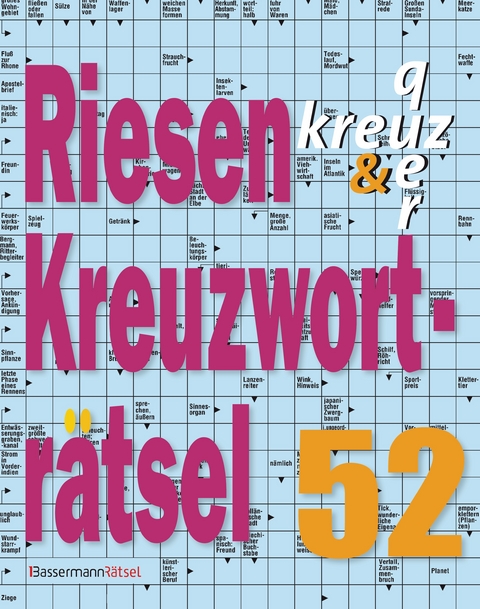 Riesen-Kreuzwortr&auml;tsel 52 - Eberhard Kr&uuml;ger