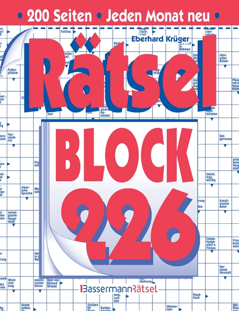 R&auml;tselblock 226 - Eberhard Kr&uuml;ger