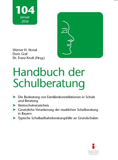 104. Ergänzungslieferung Handbuch der Schulberatung - 