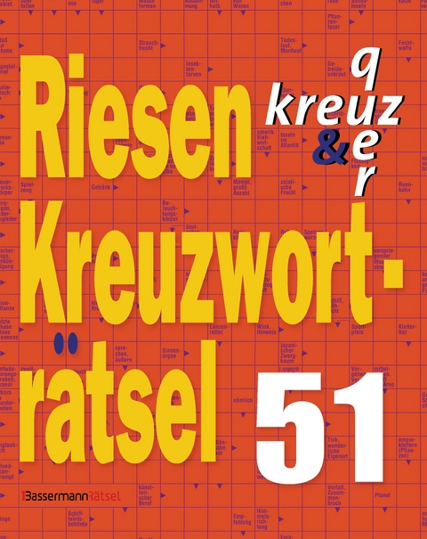 Riesen-Kreuzwortr&auml;tsel 51 - 5er VE - Eberhard Kr&uuml;ger