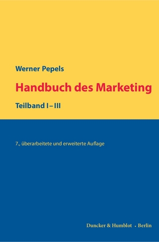 Handbuch des Marketing.
