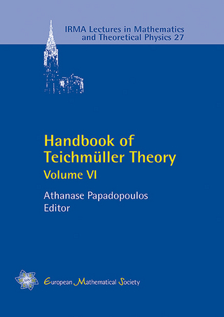 Handbook of Teichmüller Theory, Volume VI