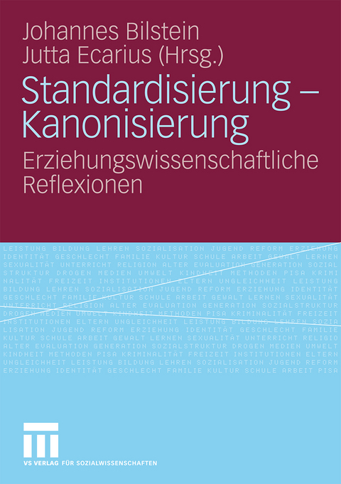 Standardisierung - Kanonisierung - 