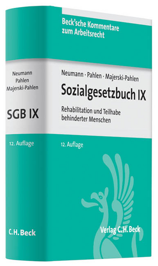Sozialgesetzbuch IX - Rehabilitation und Teilhabe behinderter Menschen
