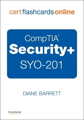 CompTIA Security+ SYO-201 Cert Flash Cards Online, Retail Packaged Version