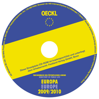 OECKL. Taschenbuch des Öffentlichen Lebens - CD-ROM Europa und internationale Zusammenschlüsse 2009/2010