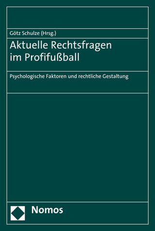 Aktuelle Rechtsfragen im Profifußball